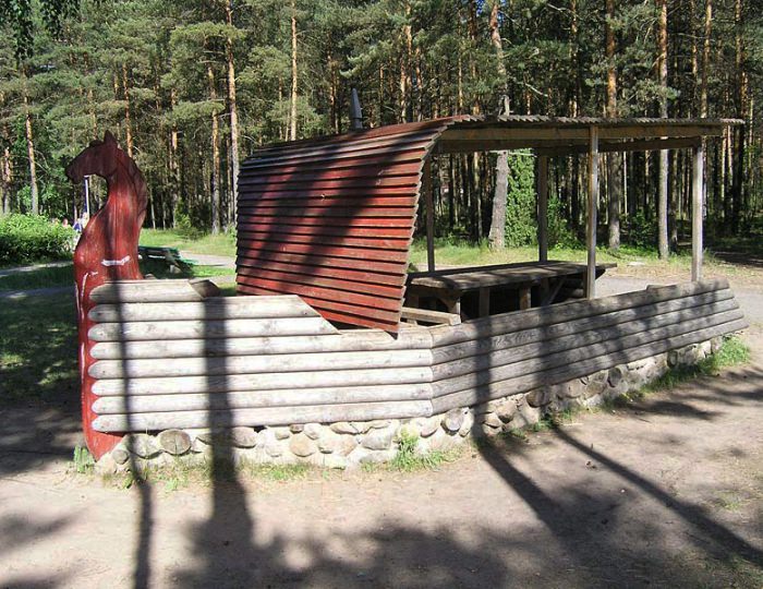 Площадка для шашлыков - Санаторий «Журавушка» Беларусь