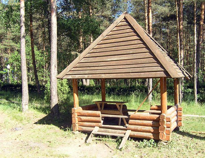 Площадка для шашлыков - Санаторий «Журавушка» Беларусь